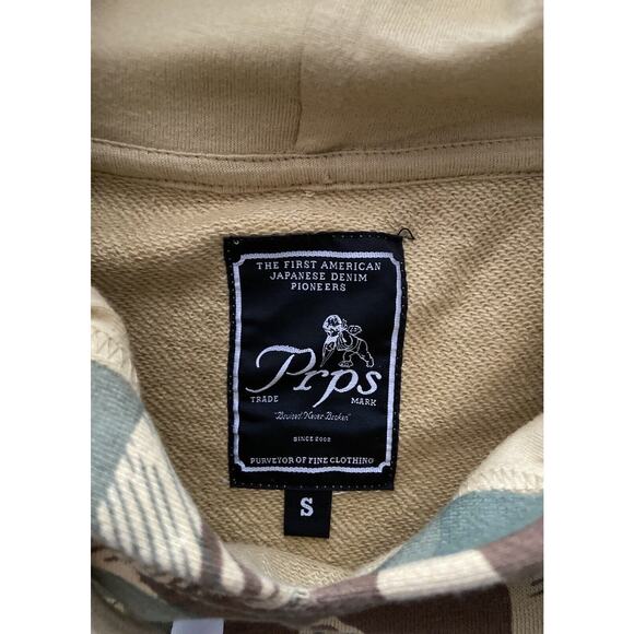 PRPS French Terry Cotton Hoodie sz S (NWT) - Picture 3 of 8
